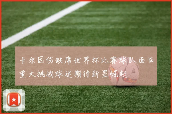 卡尔因伤缺席世界杯比赛球队面临重大挑战球迷期待新星崛起